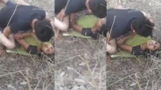 fsiblog Desi viral mms randi village bhabhi outdoor sex with young boy for money
